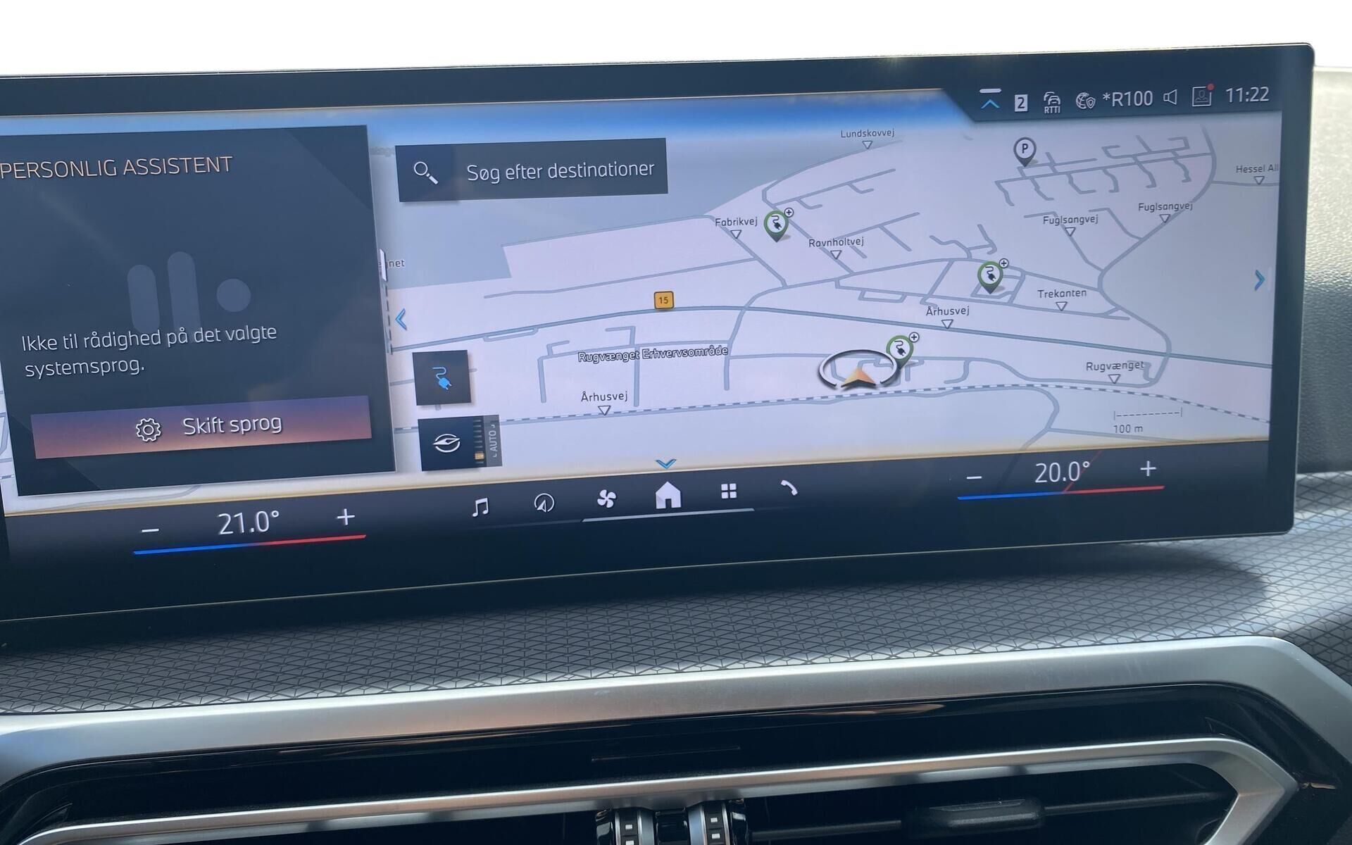 Grå BMW i4 fra 2025