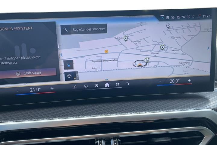 Grå BMW i4 fra 2025