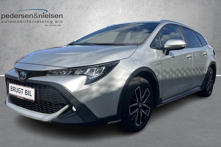 Sølv Toyota Corolla fra 2020