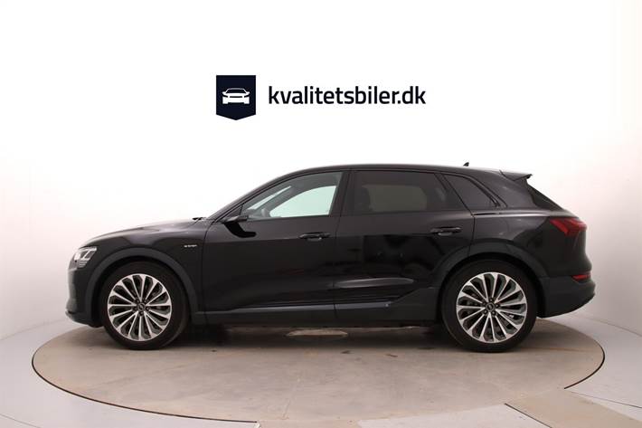 Sort Audi e-tron fra 2023