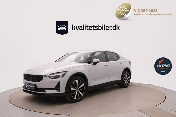 Sølv Polestar 2 fra 2021