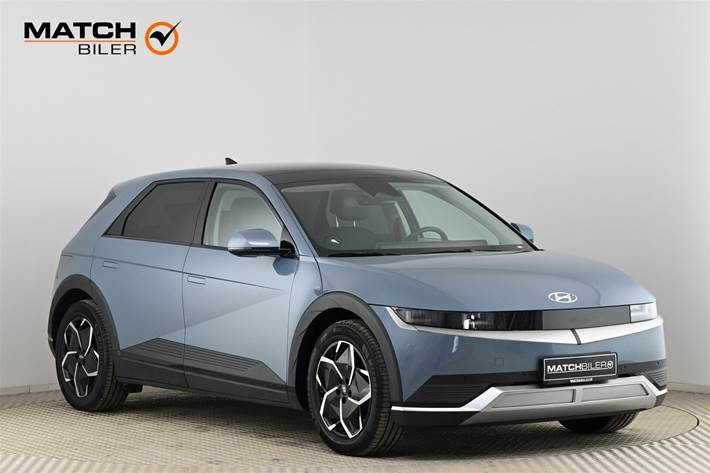 Blå Hyundai Ioniq 5 fra 2023