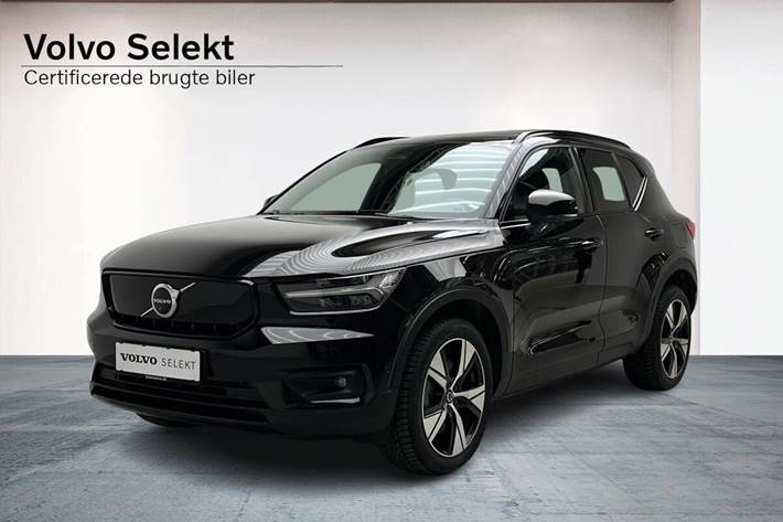 Sort Volvo XC40 fra 2021