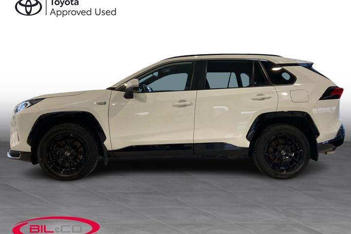 Hvid Toyota RAV4 Plug-in fra 2020