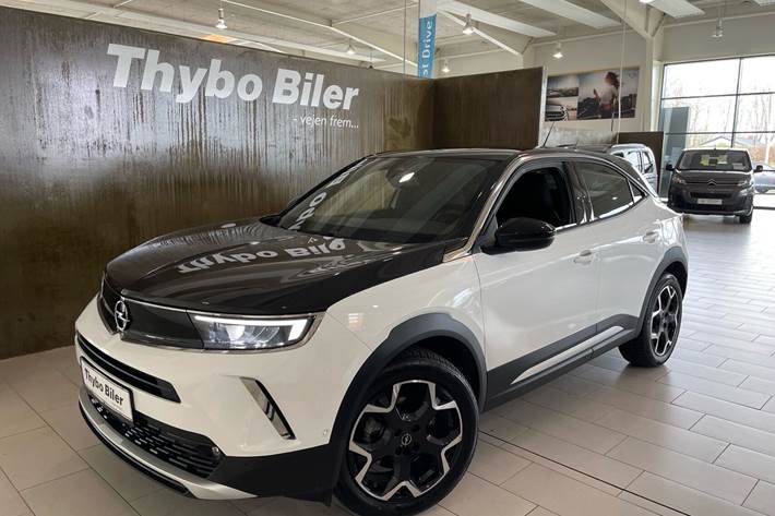 Hvid Opel Mokka-e fra 2023