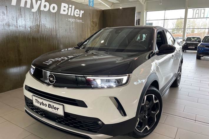 Hvid Opel Mokka-e fra 2023