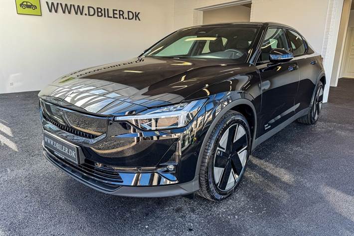 Sort Polestar 2 fra 2025