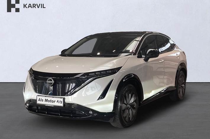 Hvid Nissan Ariya fra 2025