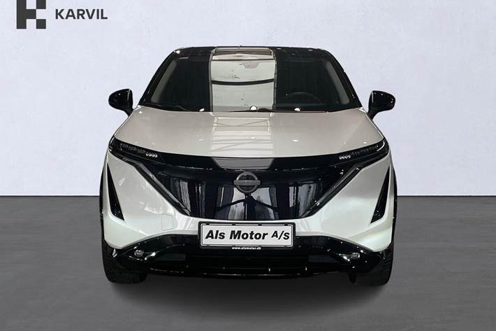 Hvid Nissan Ariya fra 2025