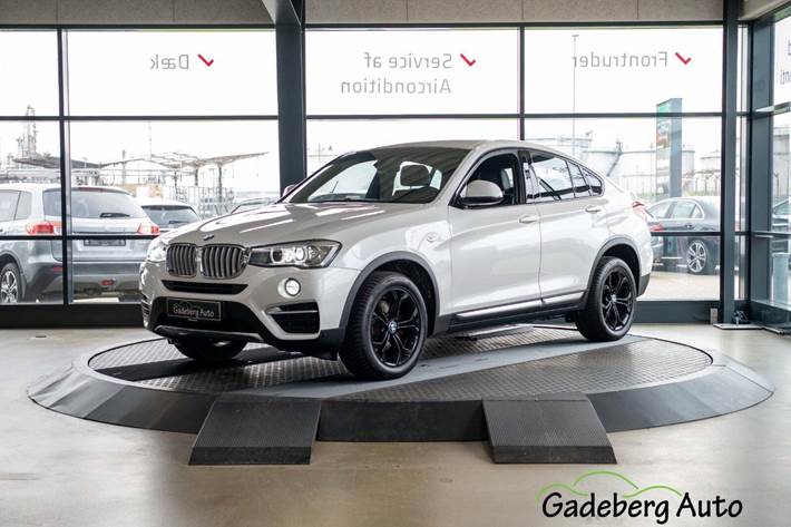 Hvid BMW X4 fra 2015
