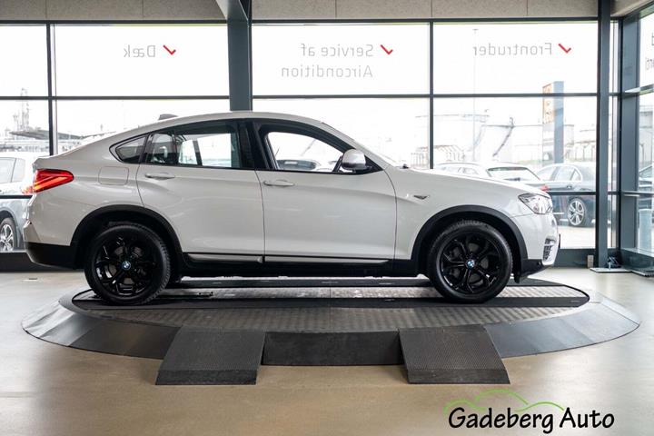 Hvid BMW X4 fra 2015