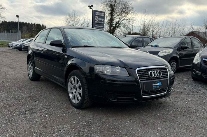 Sort Audi A3 fra 2006