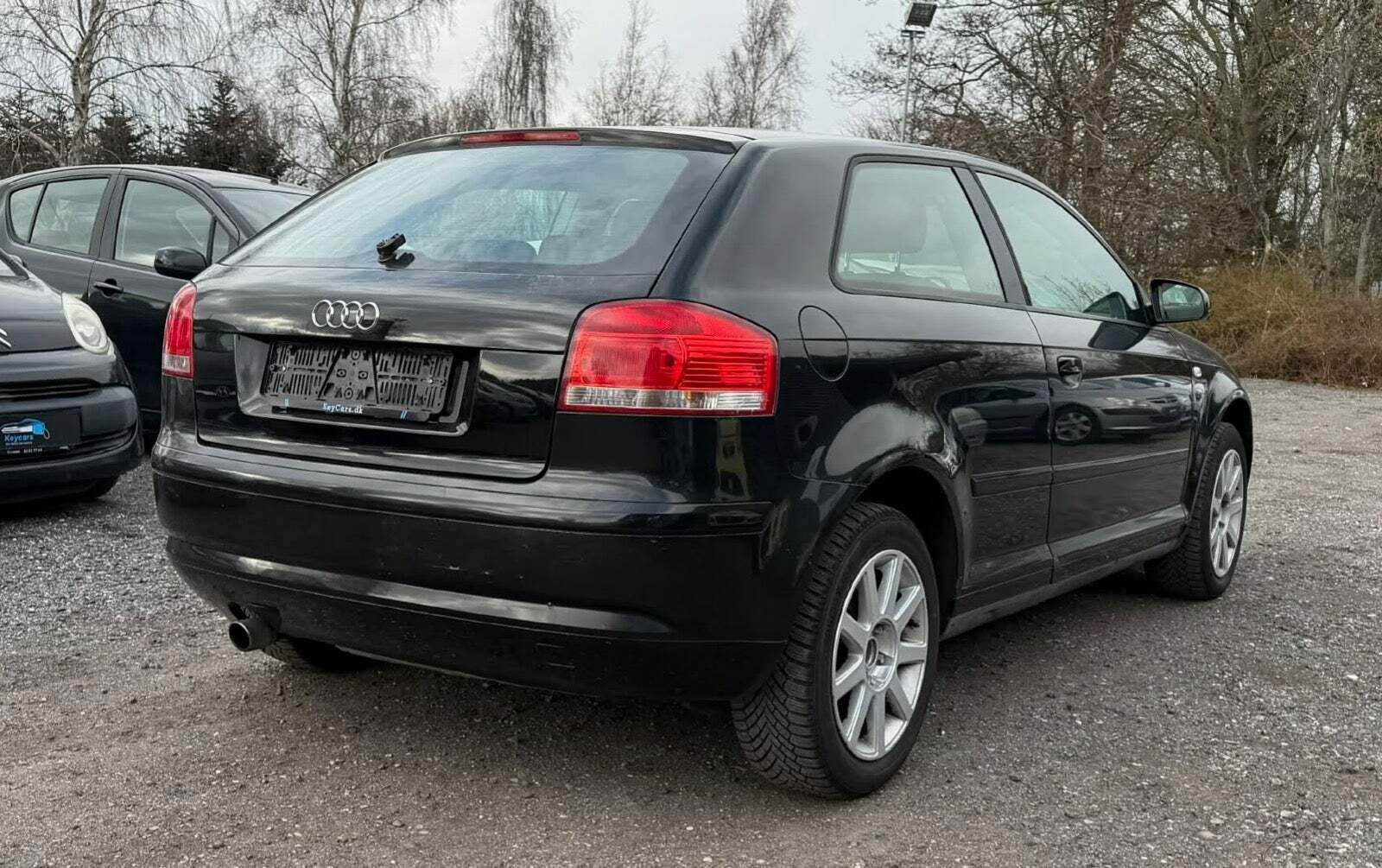 Sort Audi A3 fra 2006