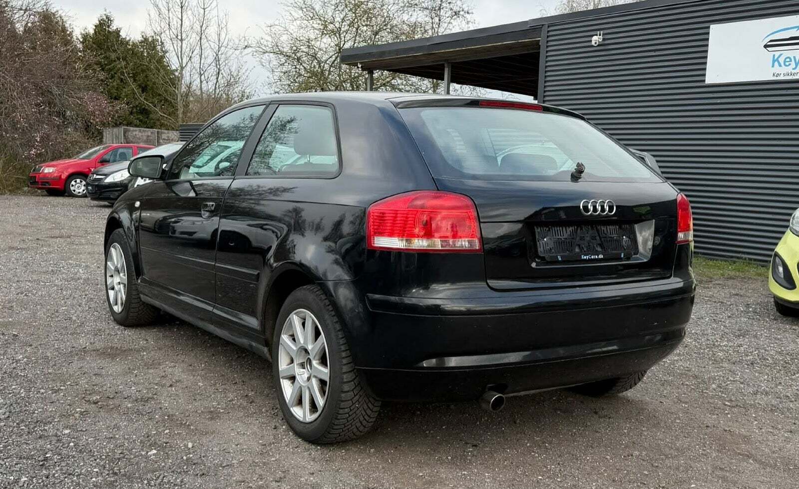 Sort Audi A3 fra 2006