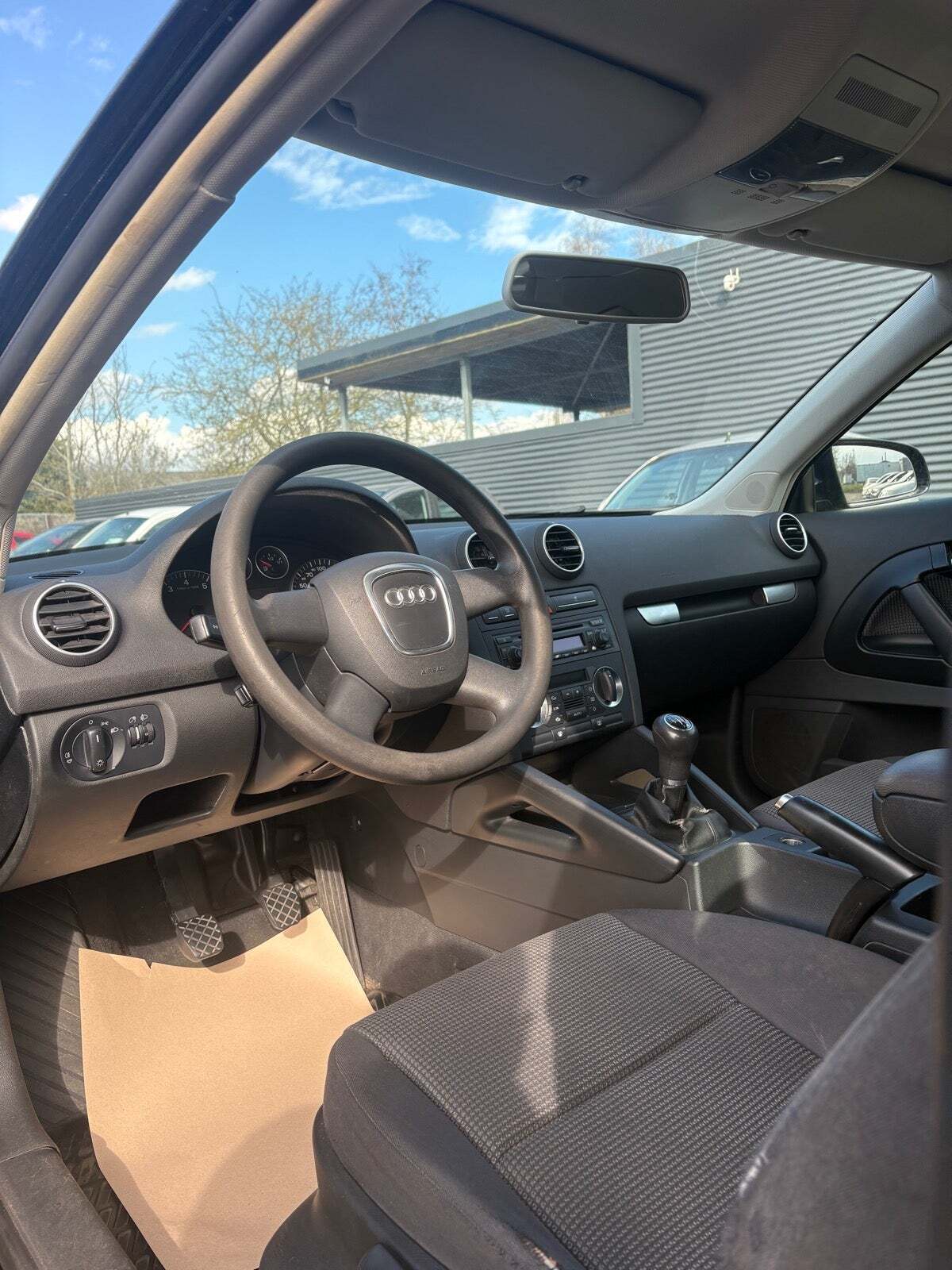 Sort Audi A3 fra 2006