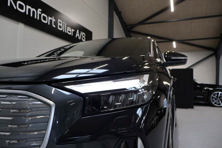 Sort Audi Q4 e-tron fra 2023