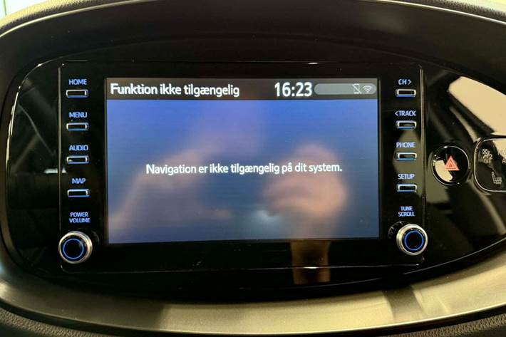 Sort Toyota Aygo X fra 2023