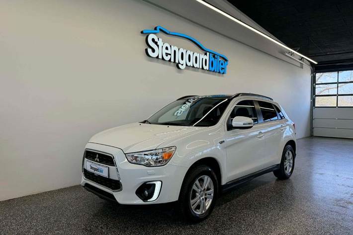 Hvid Mitsubishi ASX fra 2015