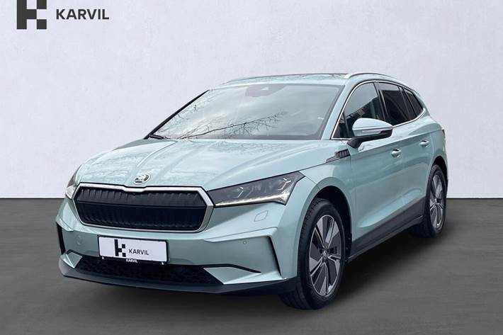 Grøn Skoda Enyaq fra 2021