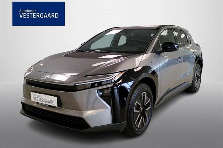 Grå Toyota BZ4X fra 2025