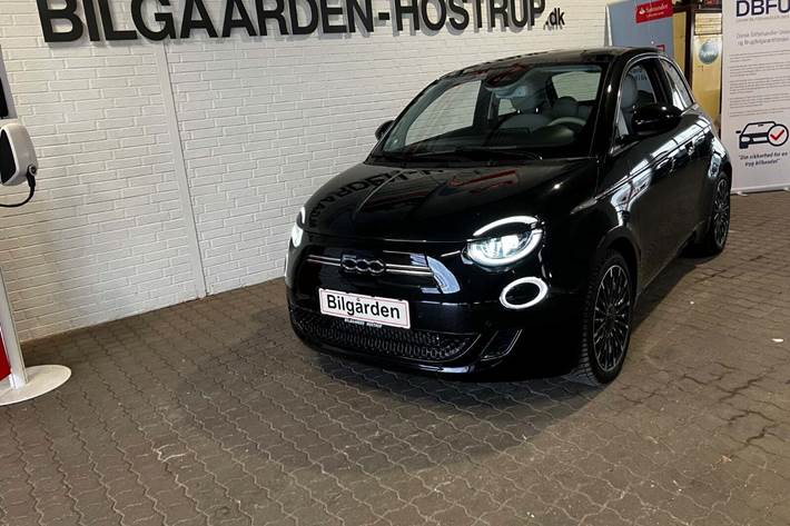 Sort Fiat 500e fra 2022
