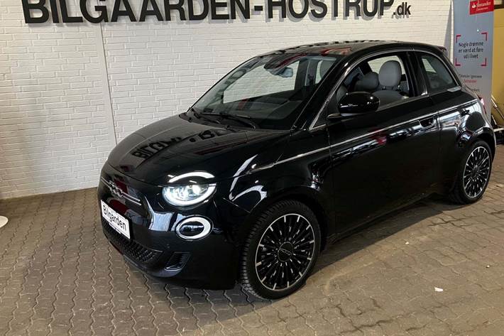 Sort Fiat 500e fra 2022