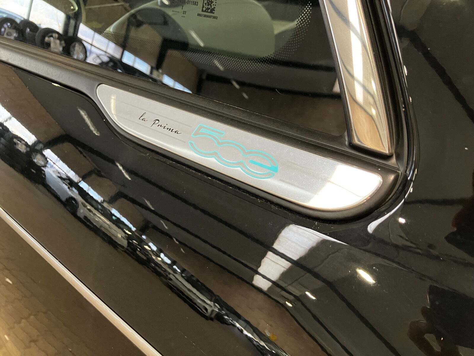 Sort Fiat 500e fra 2022