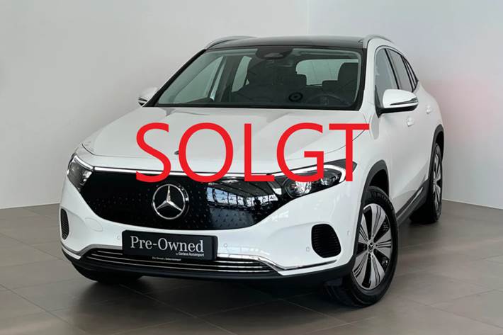 Hvid Mercedes EQA250 fra 2024