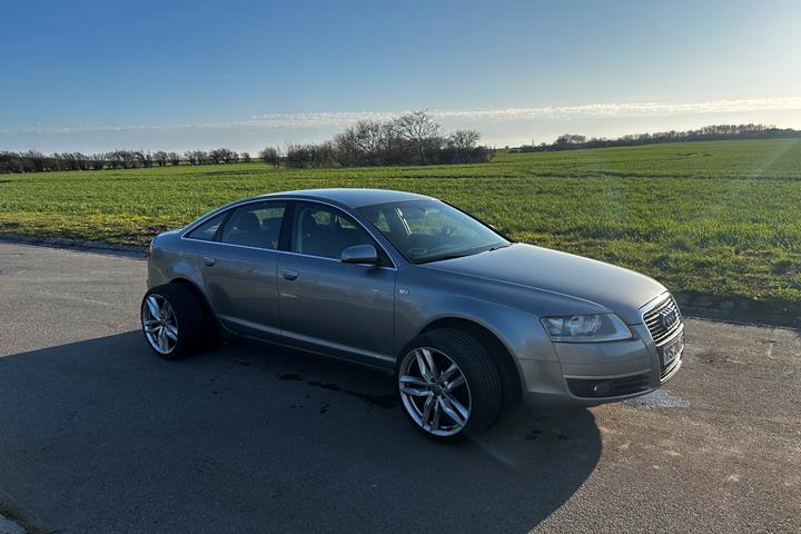 Sølv Audi A 6 fra 2007