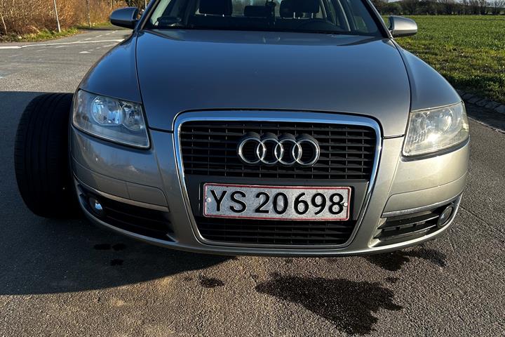 Sølv Audi A 6 fra 2007