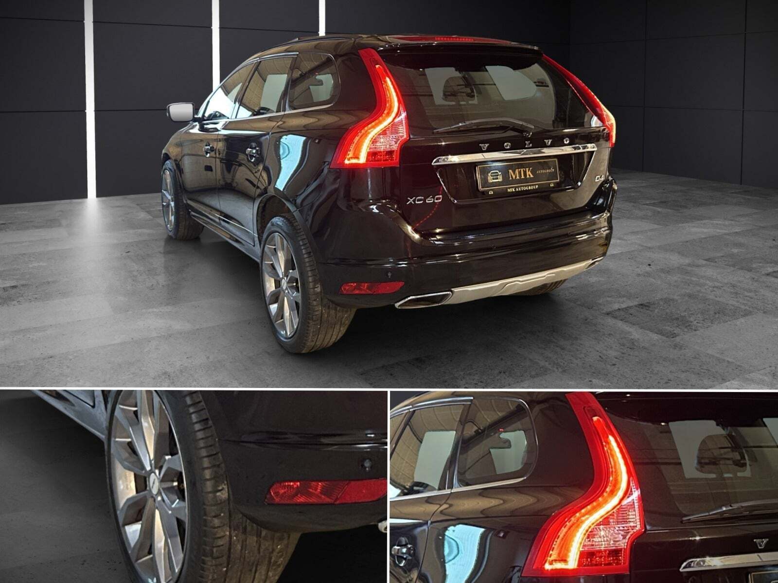 Sort Volvo XC60 fra 2015