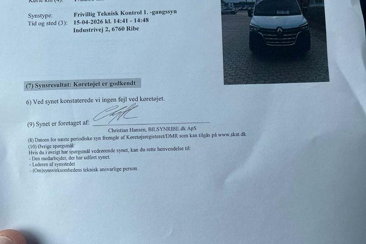 undefined Renault Master IV T35 fra 2020