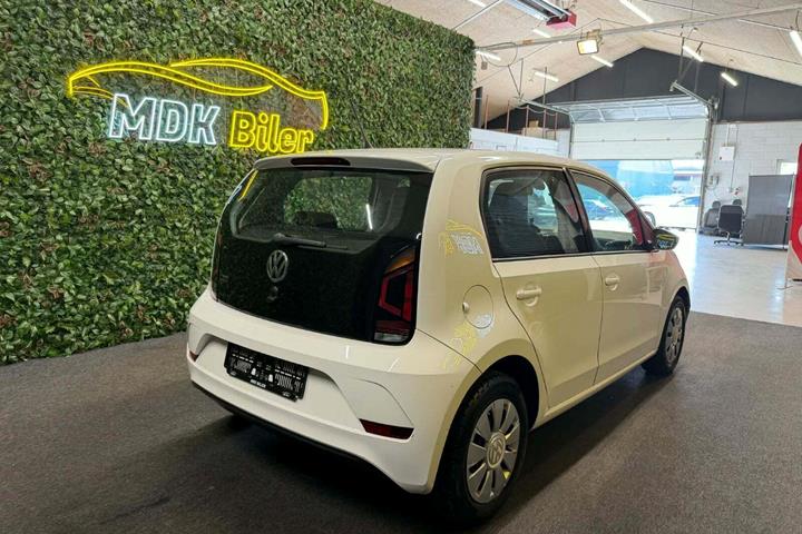 Hvid VW UP! fra 2019