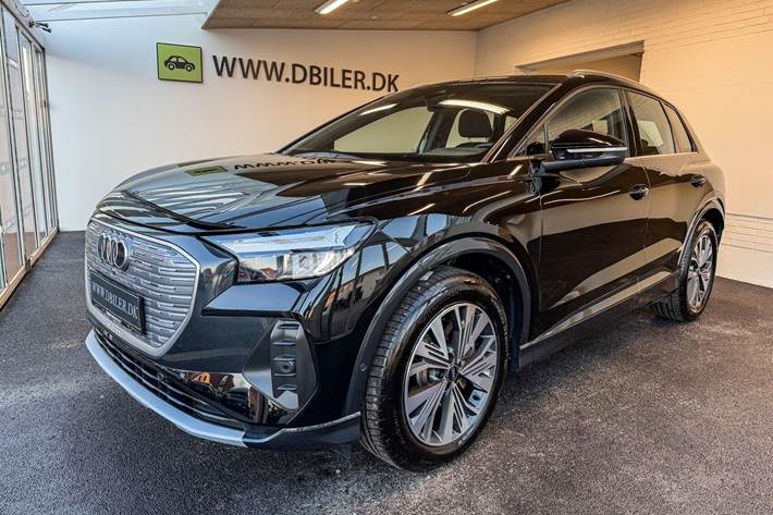 Sort Audi Q4 fra 2024