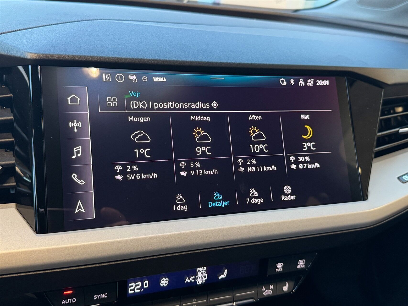 Sort Audi Q4 fra 2024