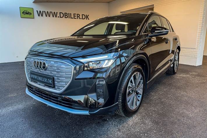 Sort Audi Q4 fra 2024