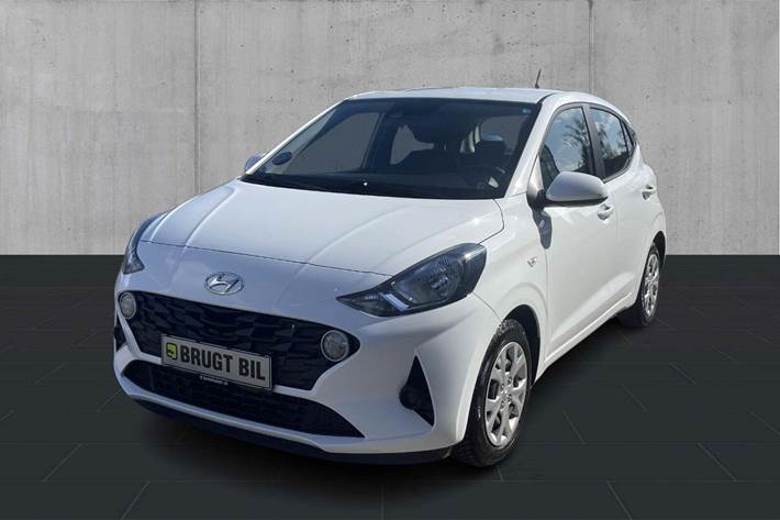 Hvid Hyundai i10 fra 2023