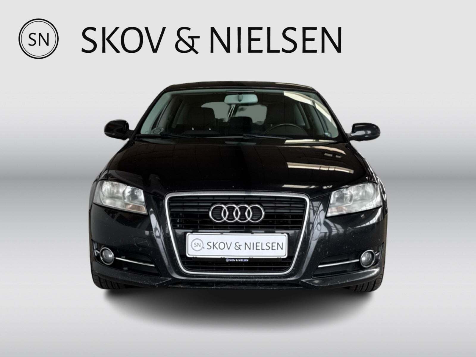 Sort Audi A3 fra 2012