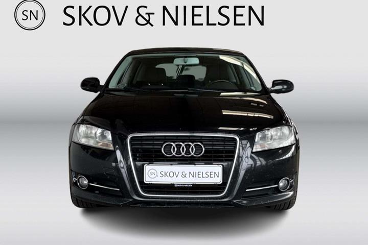 Sort Audi A3 fra 2012