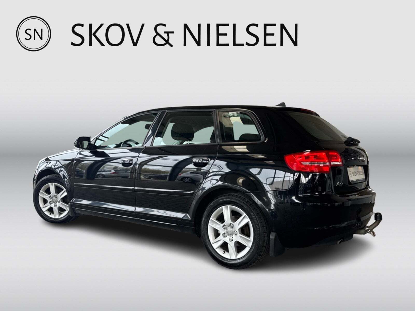 Sort Audi A3 fra 2012