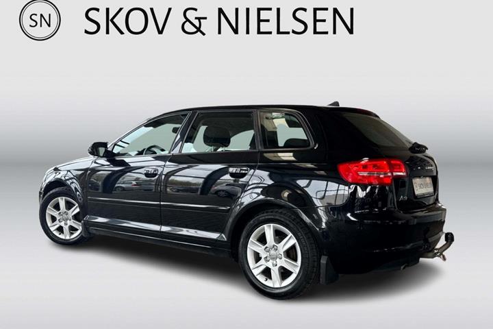 Sort Audi A3 fra 2012