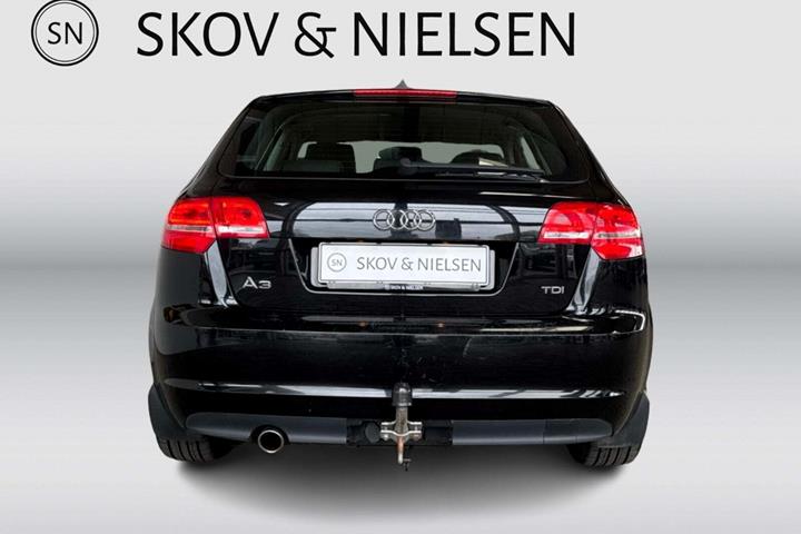 Sort Audi A3 fra 2012