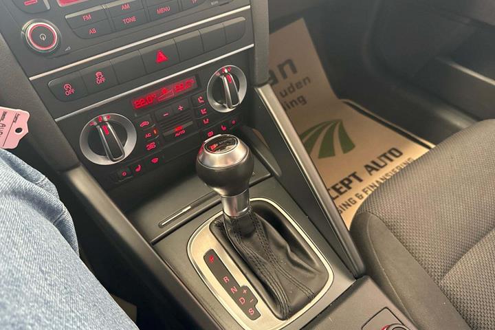 Sort Audi A3 fra 2012