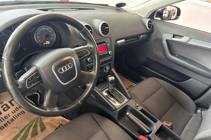 Sort Audi A3 fra 2012