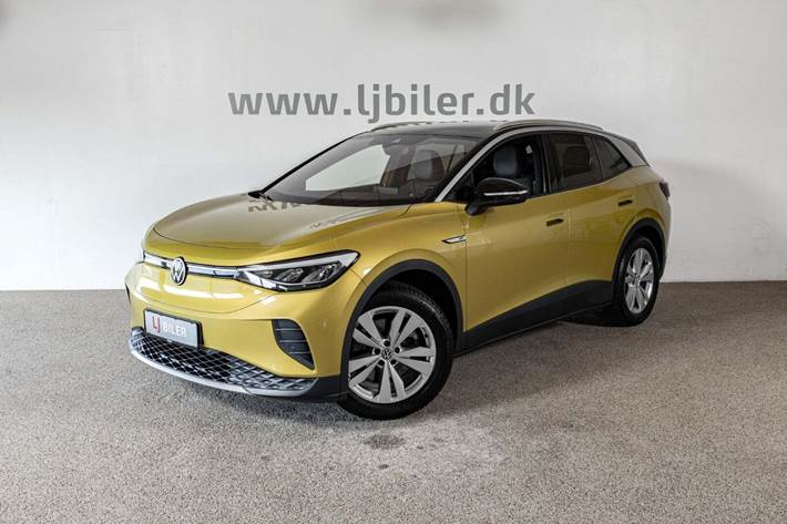 Sort VW ID.4 fra 2021 set udefra