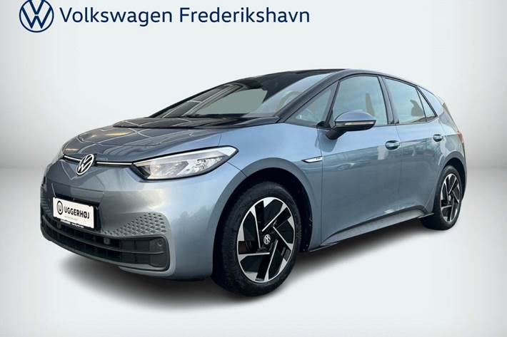 Blå VW ID.3 fra 2022
