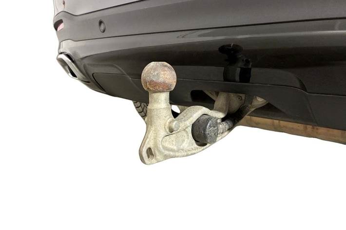 Grå Mercedes GLE450 fra 2020