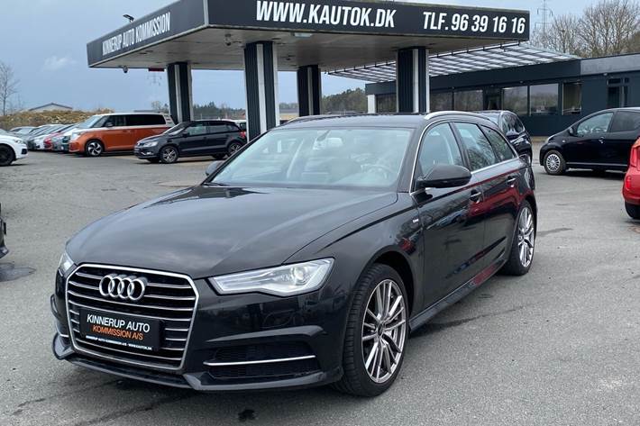 Sort Audi A6 fra 2015