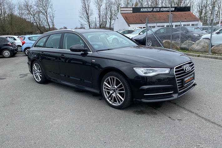 Sort Audi A6 fra 2015