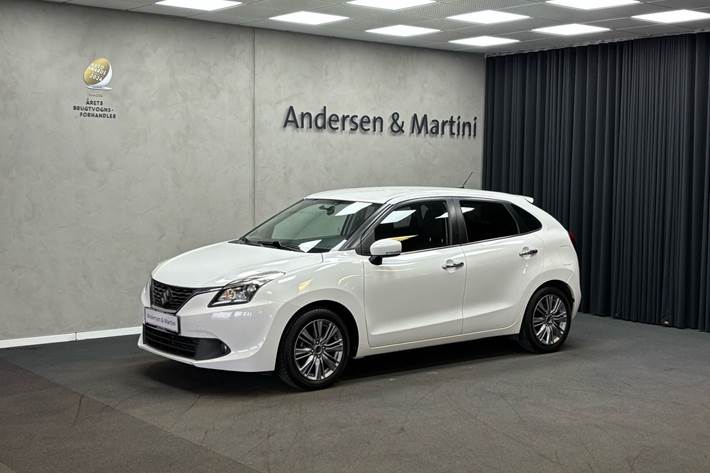 Hvid Suzuki Baleno fra 2019